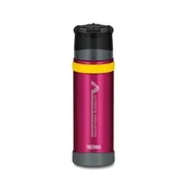 Termosy - Thermos Termos z kubkiem do warunków ekstremalnych 500 ml bordowy 150071 - miniaturka - grafika 1