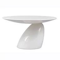Ławy i stoliki kawowe - King Home Stolik King Bath Fungo Grande biały połysk JH-064-1 - miniaturka - grafika 1
