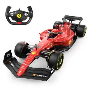 Ferrari F1 75 czerwony RASTAR model 1:12 Zdalnie sterowany bolid + Pilot 2,4 GHz + Naklejki - Zabawki zdalnie sterowane - miniaturka - grafika 7