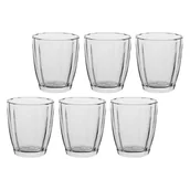 Szklanki - ROSE&TULIPANI AMAMI Zestaw 6 szklanek 320 ml - miniaturka - grafika 1