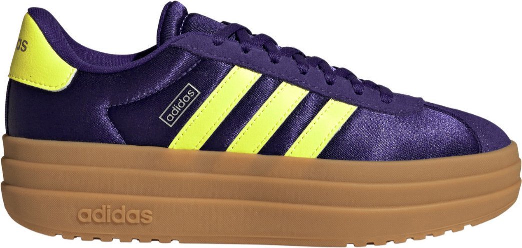 Adidas Buty dla dzieci adidas VL Court Bold fioletowo-żółte JQ1874 39 1/3