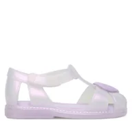 Buty dla dziewczynek - Sandały Melissa Mini Melissa Hip Heart Ballerina Bb 37783 Fioletowy - miniaturka - grafika 1