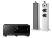 Kino domowe - Yamaha RX-A4A (czarny) + 703 S3 (biały) - miniaturka - grafika 1