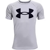 Koszulki dla dziewczynek - Koszulka chłopięca Under Armour Tech Big Logo SS - miniaturka - grafika 1