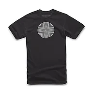 Koszulki męskie - Alpinestars Męska koszulka Ageless Classic Tee z krótkim rękawem, czarna/biała, M, czarno-biały, M - miniaturka - grafika 1