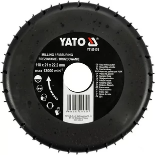 Yato Frez tarnikowy do drewna 118mm YT-59176 YATO YT-59176 - Frezy - miniaturka - grafika 1