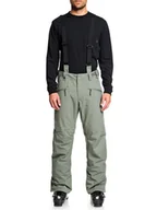 Spodnie narciarskie - Quiksilver Spodnie snowboardowe Boundry Plus EQYTP03114 Zielony Modern Fit - miniaturka - grafika 1