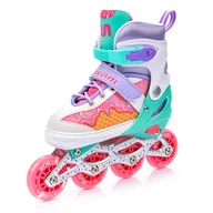 Rolki - Rolki Meteor 4w1  Cream L 38-41 - miniaturka - grafika 1