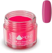 Utwardzacze do paznokci - Elisium, Diamond, puder do manicure tytanowego DR204 Strawberry Red, 23 g - miniaturka - grafika 1
