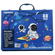 Zabawki kreatywne - Zestaw kreatywny EXTRALINK Astronauta do malowania EX.26972 (88 elementów) - miniaturka - grafika 1