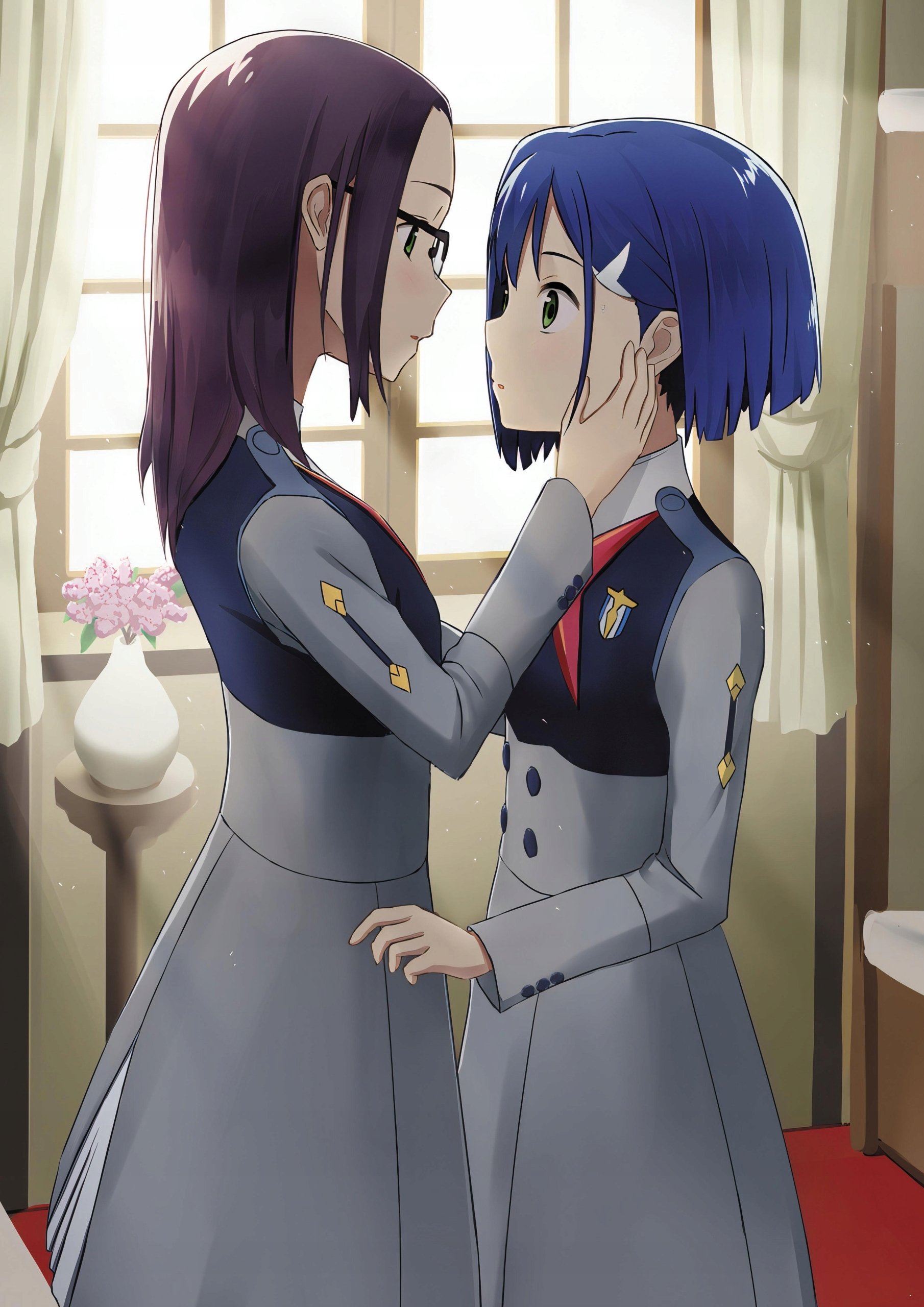 Plakat A1 anime manga Darling in The Franxx