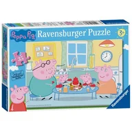 Puzzle - Ravensburger Puzzle Peppa Pig Family Time 8628 - miniaturka - grafika 1