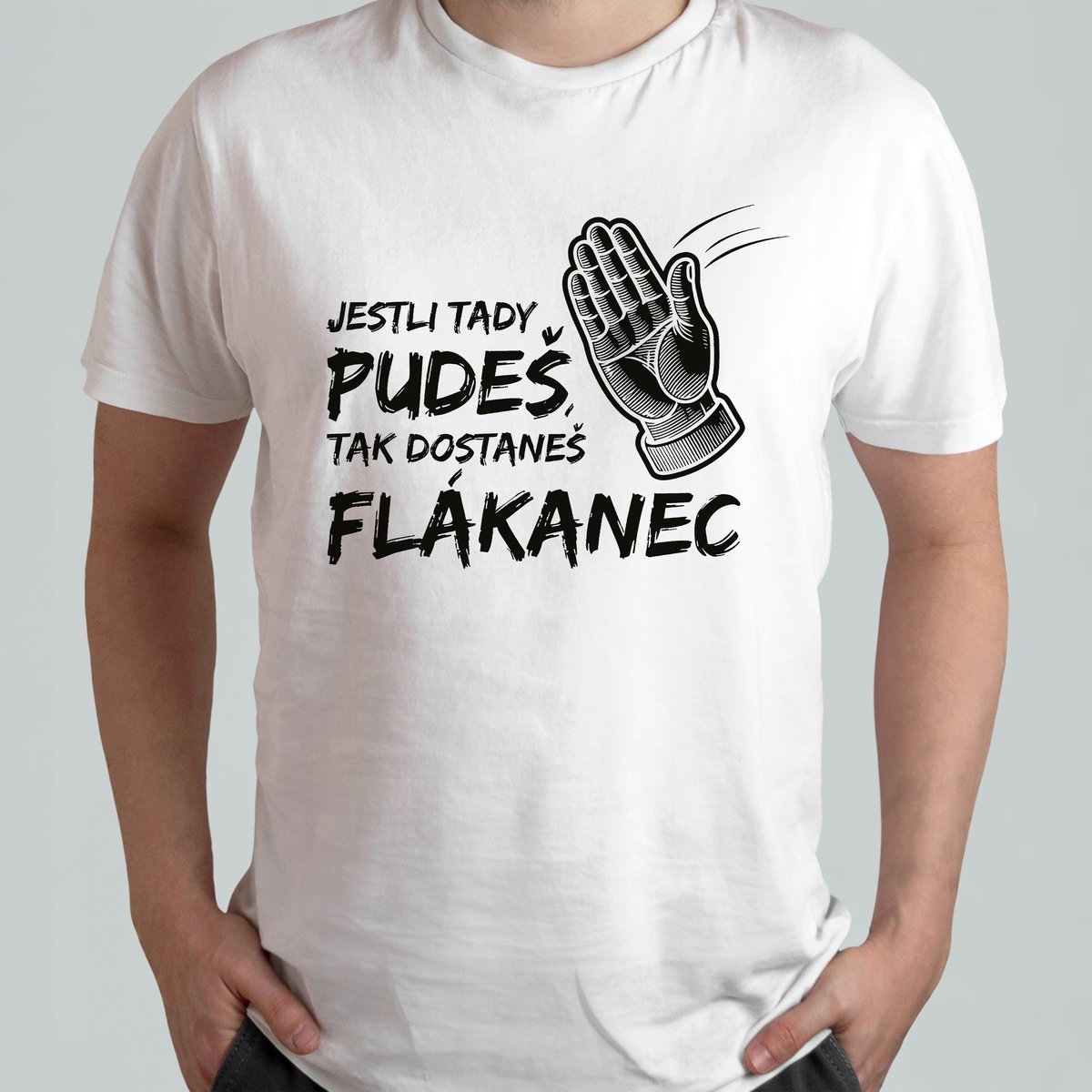 ŚWIĄTECZNA KOSZULKA MĘSKA ŚMIESZNA T-SHIRT Napis Czesku Żart Czechy r. L 4