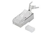 Kable miedziane - Assmann DIGITUS MODULAR PLUG FOR ROUND/CABLE CAT 6A SHIELDED AK-219604 - miniaturka - grafika 1