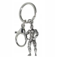 Breloki - Breloczek do kluczy prezent siłacz dla chłopaka dla taty kulturysta konkurs - miniaturka - grafika 1