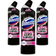 Środki do kuchni i łazienki - Domestos 3x płyn do toalet zero kamienia Zestaw - miniaturka - grafika 1