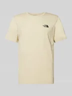 Koszulki męskie - T-shirt z nadrukiem z logo model ‘Simple Dome’ - miniaturka - grafika 1