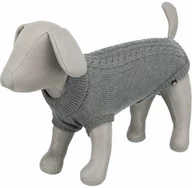 Ubranka dla psów - Trixie Kenton pulower, szary, S: 36 cm - miniaturka - grafika 1