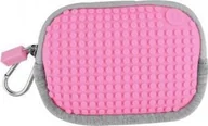 Piórniki - Piórnik Pixelbags Saszetka Szaroróżowa WY-B006-WB - miniaturka - grafika 1