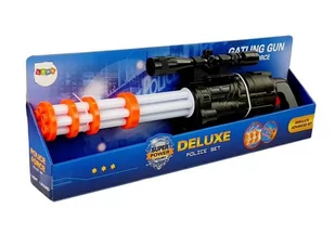Karabin Snajperski na Baterie Działko Obrotowe Policyjne 62 cm - Zabawki militarne - miniaturka - grafika 4