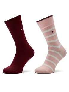 Tommy Hilfiger Zestaw 2 par wysokich skarpet dziecięcych 701229939 Różowy - Skarpetki dla dzieci - miniaturka - grafika 1