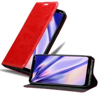 Etui i futerały do telefonów - Pokrowiec Cadorabo na telefon Nokia 8.1 w kolorze czerwonym z magnetycznym zamknięciem - miniaturka - grafika 1