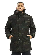 Kurtki męskie - Brandit Parka męska Grid-Camo, kamuflaż, S - miniaturka - grafika 1