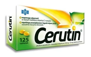 Polfarmex Cerutin 125 szt. - Przeziębienie i grypa - miniaturka - grafika 1