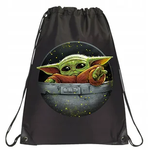 P014 PLECAK WOREK NA BUTY STAR WARS GWIEZDNE WOJNY YODA BABY SKYWALKER - Torby szkolne - miniaturka - grafika 1