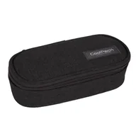 Piórniki - Piórnik Szkolny Saszetka Coolpack Campus Snow Black - miniaturka - grafika 1