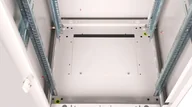 Szafy rack - Szafa Roline Netzwerkschrank Basic 48,26cm 19Zoll 26 HE 600x600 BxT Glastor grau - miniaturka - grafika 1