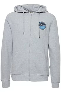 Blend Męska bluza z kapturem Ziphoodie-Sweat, 200274/Stone Mix, XL, 200274/Stone Mix - Bluzy męskie - miniaturka - grafika 1