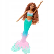 Figurki dla dzieci - Disney Princess Lalka Arielka Mała Syrenka Śpiewaj i Śnij śpiewa ang. HMX22 - miniaturka - grafika 1