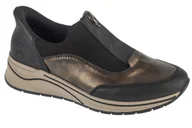 Półbuty męskie - Rieker Shoes N9553-25, Damskie, półbuty, Czarne - miniaturka - grafika 1