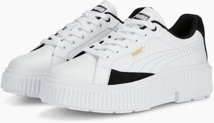 Buty sportowe damskie Puma Dinara 36 Białe Skórzane Sneakersy Na Platformie - Sneakersy damskie - miniaturka - grafika 1