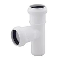 Łączniki, trójniki, kształtki - Trójnik kanalizacyjny Ø40 x 40 x 87 - miniaturka - grafika 1