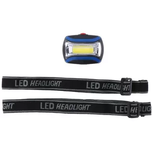 Dunlop - Latarka czołowa turystyczna LED (niebieski) - Latarki - miniaturka - grafika 1