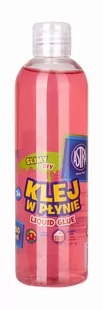 ASTRA Klej w płynie SLIME DIY ASTRA 250 ml różowy 8471 - Przybory szkolne - miniaturka - grafika 1