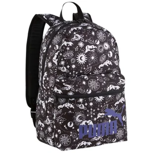 Plecak unisex Puma PHASE AOP czarny 07994814 - Plecaki - miniaturka - grafika 1