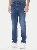 Spodnie męskie - Bugatti Jeansy 3108D 76671C Niebieski Slim Fit - miniaturka - grafika 1