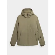 Kurtki narciarskie - Kurtka narciarska męska OUTHORN OTHAW22TTJAM013 khaki M - miniaturka - grafika 1