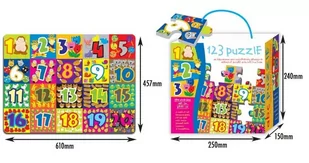 Mata Cyferki 24 Elementy - - Gry planszowe - miniaturka - grafika 1
