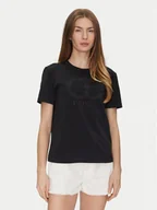Koszulki i topy damskie - TWINSET T-Shirt 251TP2072 Czarny Regular Fit - miniaturka - grafika 1