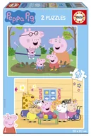 Puzzle - Puzzle 2x48 Świnka Peppa 113787 Educa - puzzle - miniaturka - grafika 1