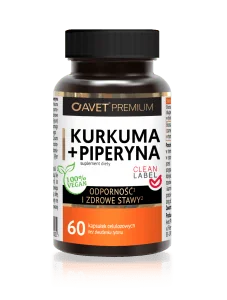 Avet Pharma Kurkuma +Piperyna 60 kaps. - Przeziębienie i grypa - miniaturka - grafika 1