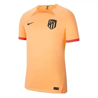 Koszule męskie - Nike Męska koszula ATM Dry Fit Stad w kolorze brzoskwiniowym/pomarańczowy/czarny, S, Kolor brzoskwiniowy/pomarańczowy/czarny, S - grafika 1