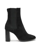 Botki damskie - Calvin Klein Botki HW0HW02192 Czarny - miniaturka - grafika 1