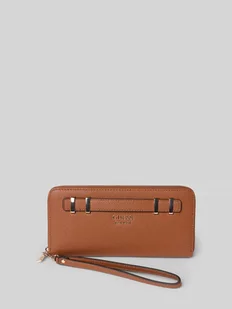 Portfel z detalem z logo model ‘GREGORIA’ - Portfele - miniaturka - grafika 1