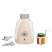 Podgrzewacze butelek i sterylizatory - Thermobaby, Podgrzewacz do butelek do domu i samochodu, Beżowy - miniaturka - grafika 1