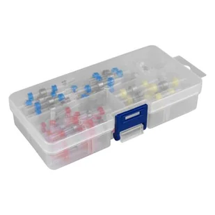 Szybkozłączki przelotowe z cyną termokurczliwą 100 szt. - Taśmy izolacyjne i naprawcze - miniaturka - grafika 1